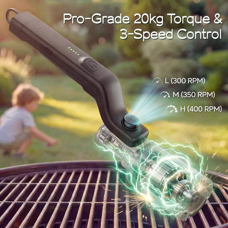 Electric BBQ Grill Brush