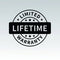 Lifetime Warranty