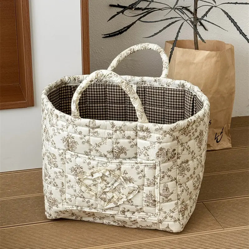 The Easter basket she'll still be using in